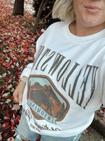 National Park Oversized Graphic Sweatshirt