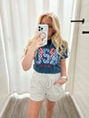 USA Lightning Bolt Tee