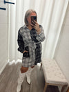 Fashion Forward Long Plaid Top/Dress