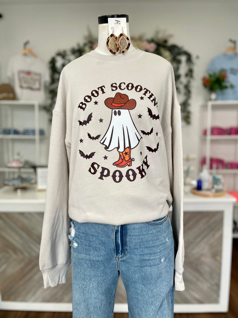 Boot Scootin' Spooky Crewneck