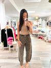 Love Ya Leopard Barrel Jeans