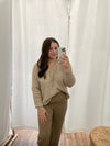 Anytime, Anywhere Trousers-Mocha