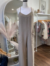 Bare Minimum Textured Jumpsuit