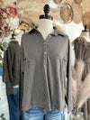 Bring It Back Washed Long Sleeves Top