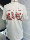 Happiness Floral Mama Graphic Tee