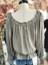 Cassie Tie-Front Top