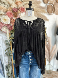 Lots of Flare Lace Top