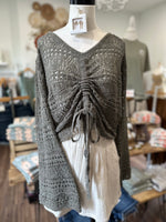 Jules Crochet Top-G Mint
