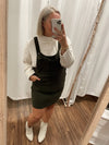 Filled With Hope Corduroy Mini Dress