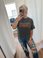 Game Day Cincinnati Spirit Cropped Tee