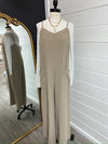 Bare Minimum Textured Jumpsuit