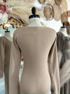 Silver Lining Maxi Sweater Dress