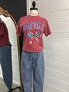 America Bow Tee