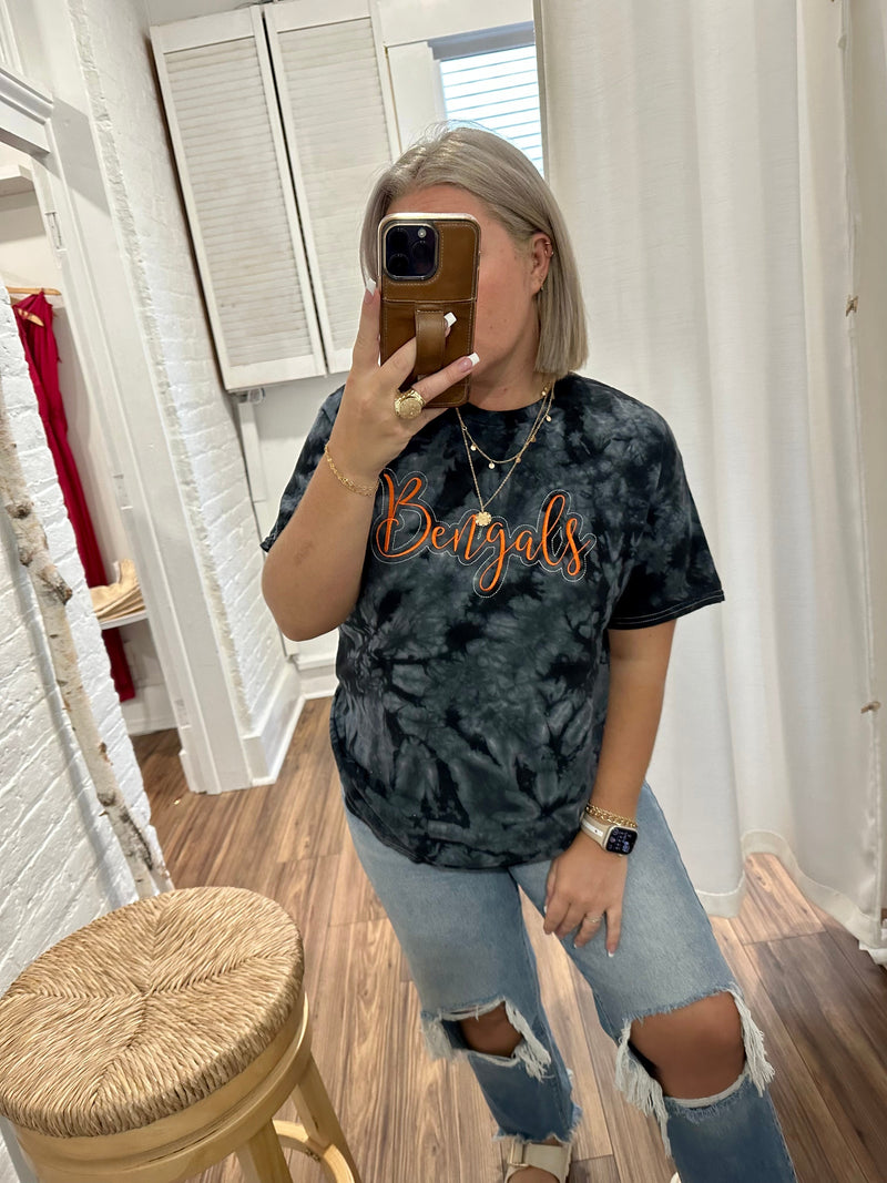 Football Pride Tie Dyed Tee