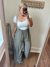 Boston Night Square Neck Cropped Top-Ivory