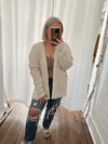 Rylan Knit Cardigan-Oatmeal