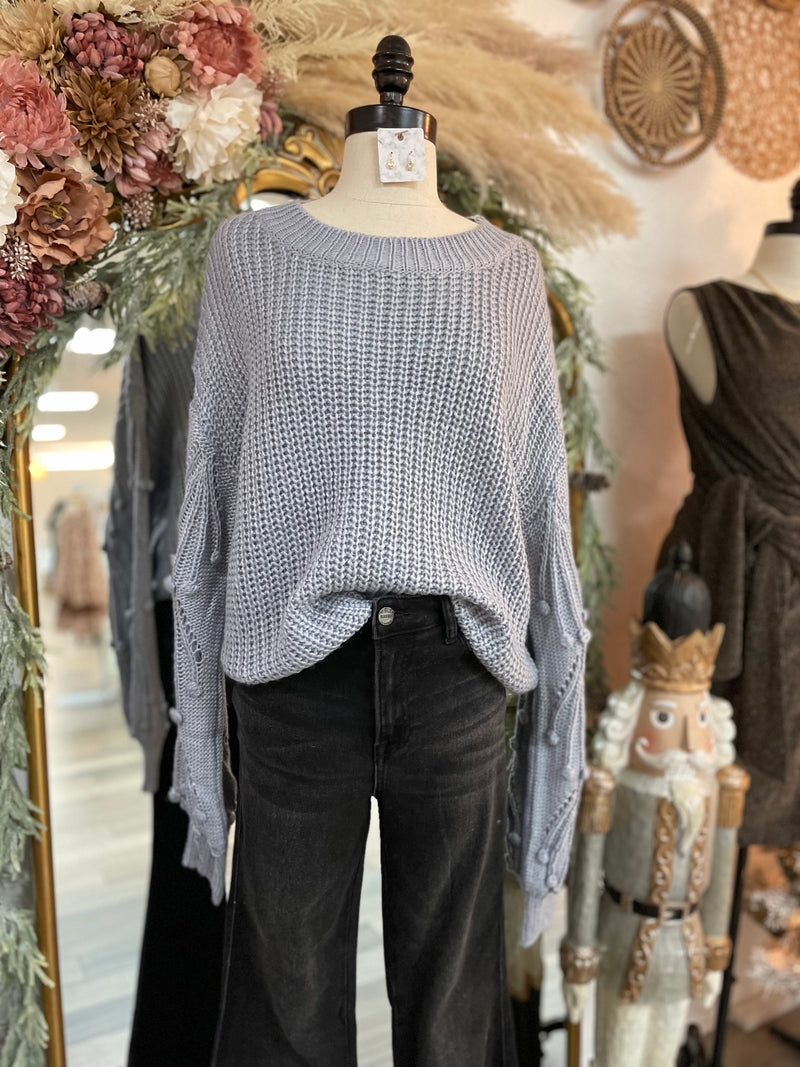 Sweet As Can Be Knitted Sweater