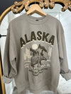 Alaska Outdoors Sweatshirt Oversized Graphic Sweatshirt