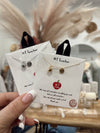 #1 Teacher Necklace- Silver