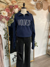**PREORDER** Custom Spirit Quarter Zip Sweatshirt-Navy