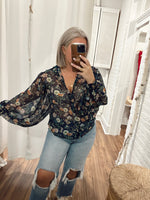 Floral Era Sheer Top