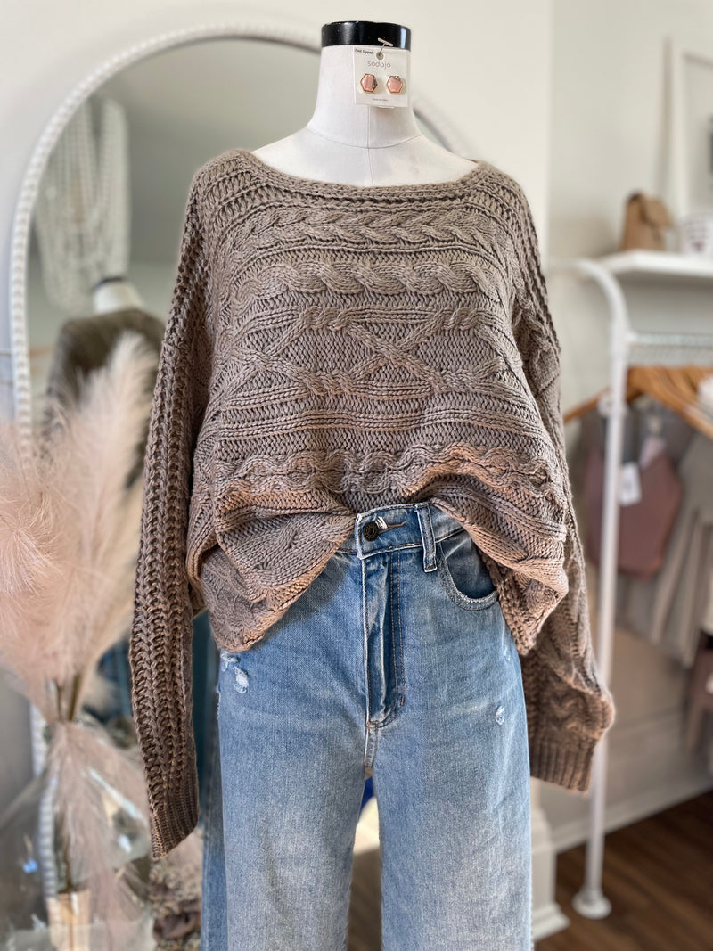 Boho Vibes Knit Sweater
