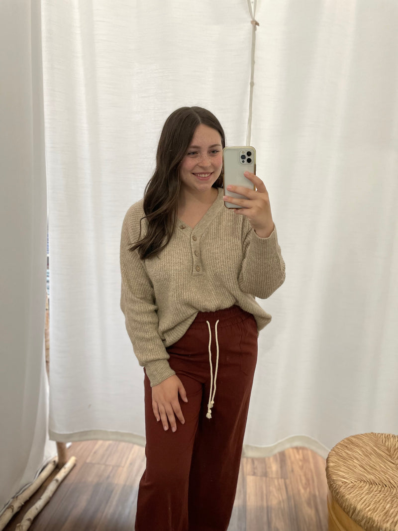 Sasha Sweater Top