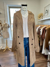 Carli Long Cardigan-Camel