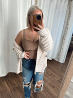 Rylan Knit Cardigan-Oatmeal