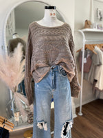 Boho Vibes Knit Sweater