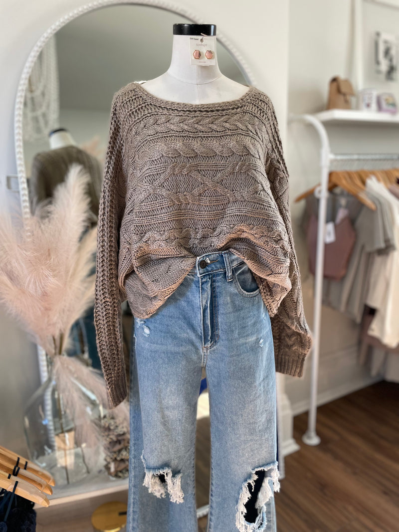Boho Vibes Knit Sweater
