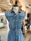 Keep Loving Me Denim Jumpsuit
