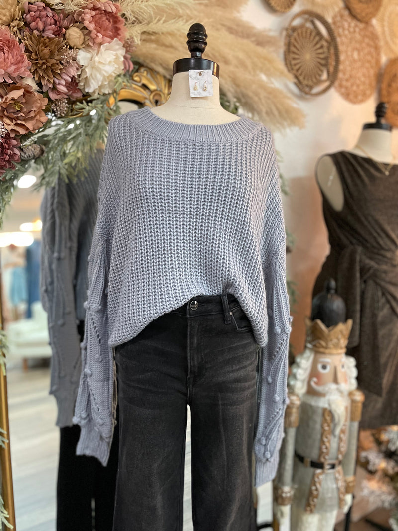 Sweet As Can Be Knitted Sweater