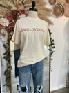 Pray Behind My Back Graphic Tee