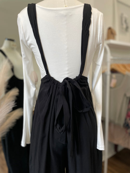 Vibin Boho Jumpsuit-Black