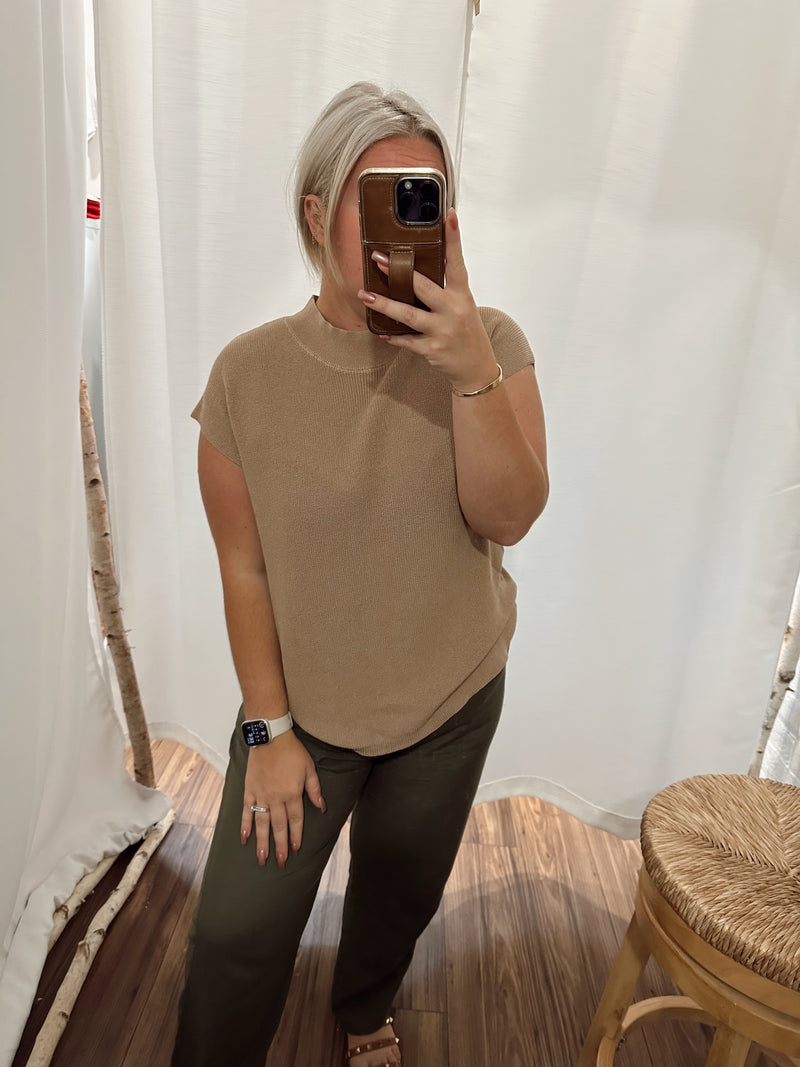 Hear Me Out Sweater Top- Coco
