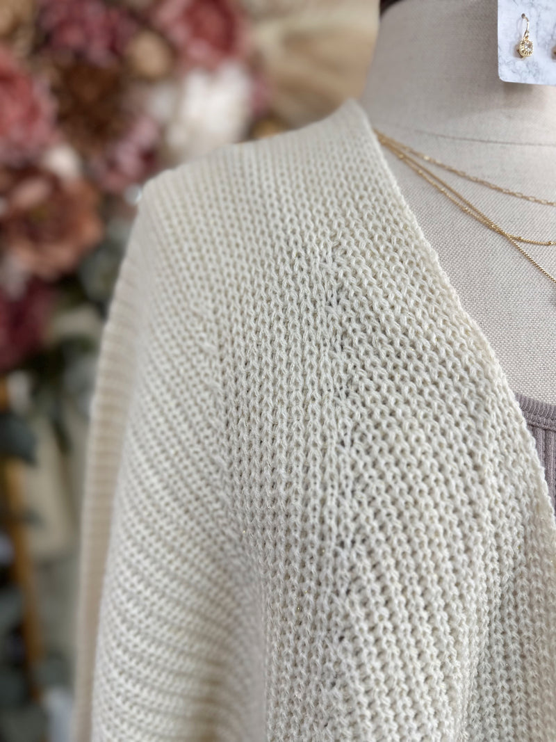Always Comfy Open Sweater