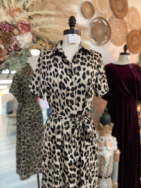 Stay Wild Leopard Dress