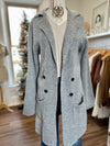 Carli Long Cardigan-Grey