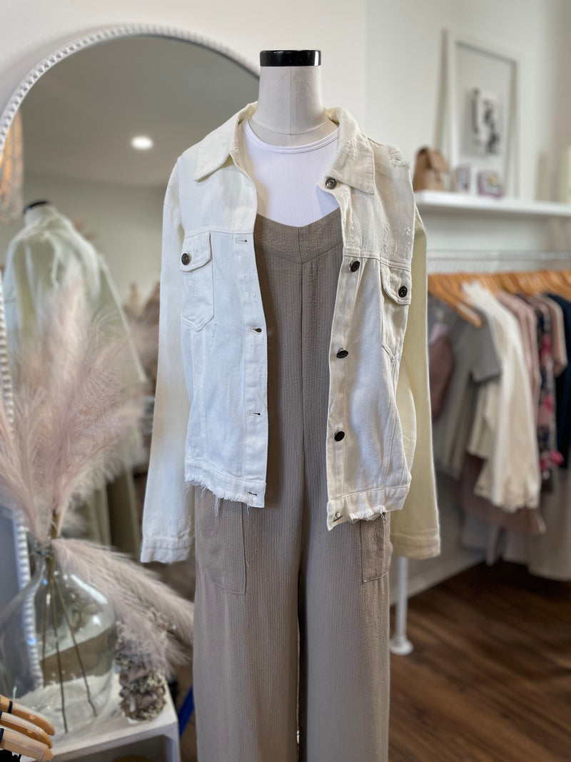 Bare Minimum Textured Jumpsuit