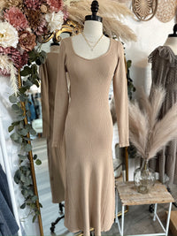 Silver Lining Maxi Sweater Dress