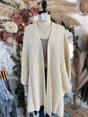 Always Comfy Open Sweater