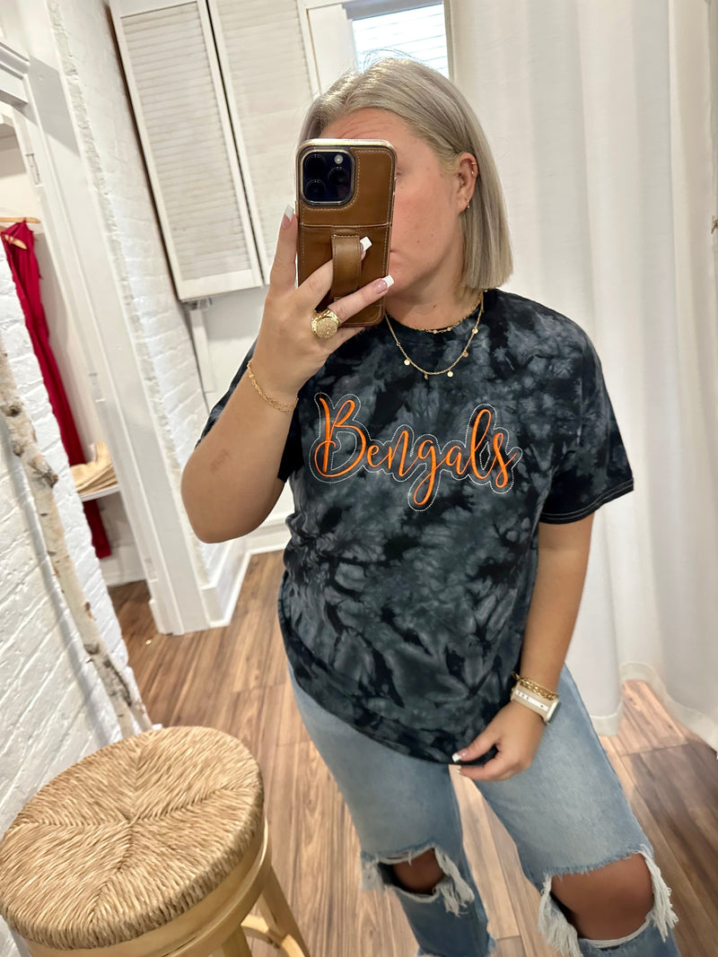 Football Pride Tie Dyed Tee