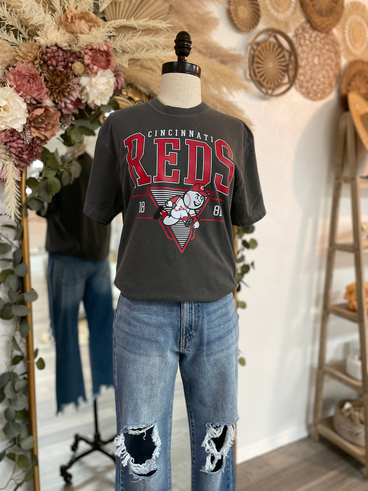 Vintage FULL LENGTH 1881 Baseball Tee