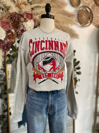 Vintage Cincinnati Baseball Crewneck