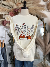 Fall Breeze & Autumn Leaves Crewneck