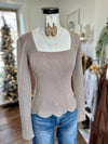 Gracie Scalloped Sweater