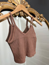 Toni Ribbed UV Brami-Vintage Mocha