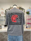 Retro Cincinnati Cropped Tee