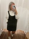 Filled With Hope Corduroy Mini Dress